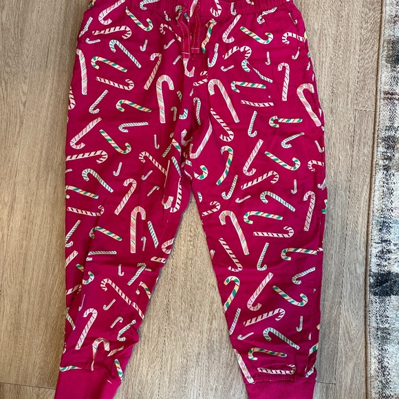 Bundle of 3 jogger style flannel pajama pants; Walmart + Old Navy - Picture 3 of 6